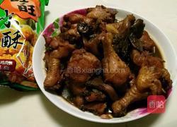 鸡腿炖蘑菇的做法图解6