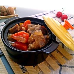 洋葱胡萝卜羊肉煲的做法[图]