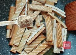 豆腐干炒白萝卜的做法图解6