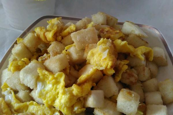 鸡蛋炒馍花的花样做法