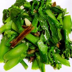 芥兰炒方鱼的做法[图]