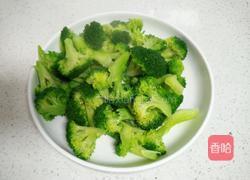 炝炒西兰花的做法图解4