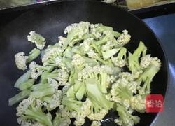 清炒有机花菜的做法图解4