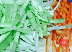 韭黄炒肉丝的做法图解3