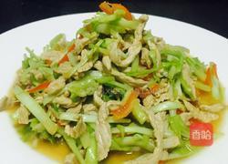 韭黄炒肉丝的做法图解10