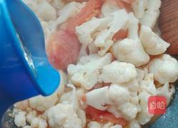 西红柿炒花菜的做法图解9
