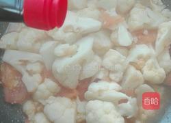 西红柿炒花菜的做法图解11