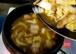 猪肉白菜粉丝煲的做法图解13