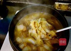 猪肉白菜粉丝煲的做法图解15