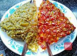 双拼剁椒鱼头的做法图解6