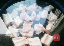 豌豆烧排骨的做法图解4