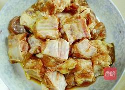 豆鼓香菇蒸排骨的做法图解3