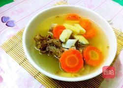 山药红萝卜骨头汤的做法图解7