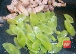 莴笋炒肉的做法图解3