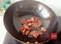 平菇炒肉的做法图解4