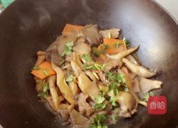 平菇炒肉的做法图解9
