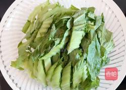 上汤水东芥菜的做法图解1
