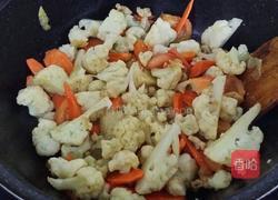 菜花炒西红柿的做法图解4