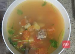 土豆番茄排骨汤的做法图解4