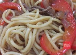 黑胡椒牛肉意面的做法图解6