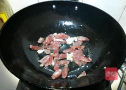 荷兰豆炒腊肠的做法图解6