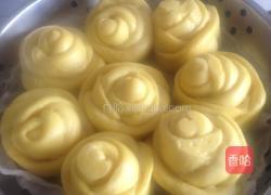 南瓜玫瑰花馒头的做法图解10