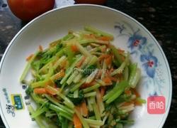 素炒菜的做法图解6