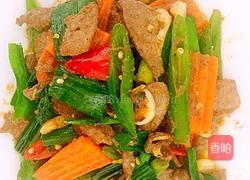 双椒炒猪肝的做法图解6