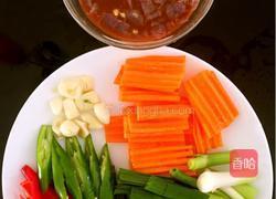 双椒炒猪肝的做法图解1