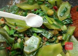 蒜苗炒莴笋的做法图解12