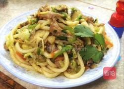 什锦炒乌冬的做法图解10