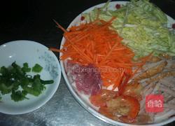 包菜炒饭，的做法图解1