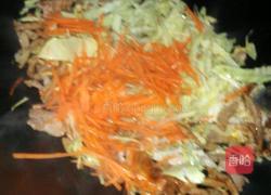 包菜炒饭，的做法图解3