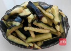 鱼香茄条的做法图解4