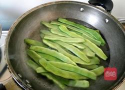 干锅豆角的做法图解2