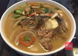 萝卜煮鱼头的做法图解7