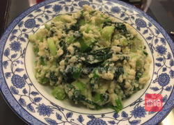 豆渣炒白菜的做法图解3