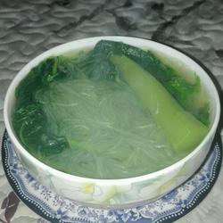 莴笋叶砂锅粉丝的做法[图]