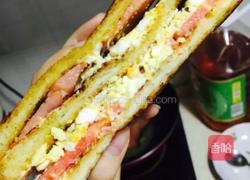 简易三明治的做法图解5