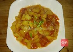 西红柿烧土豆的做法图解6