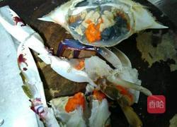 生腌螃蟹(三眼蟹)的做法图解3