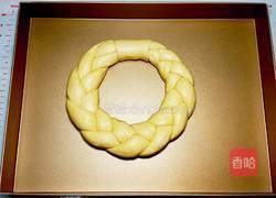 聖誕花環麵包的做法图解10