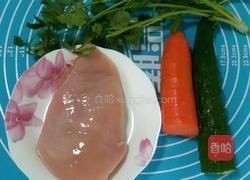 凉拌鸡丝米线的做法图解1