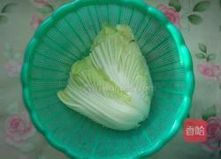 糖醋白菜的做法图解1