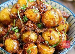 肉沫酱香小土豆的做法图解9