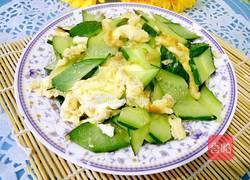 鸡蛋炒黄瓜片的做法图解6