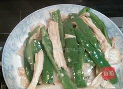 青椒炒山药的做法图解7