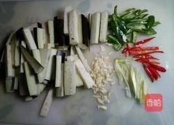 肉沫炒茄条的做法图解2