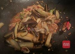 肉沫炒茄条的做法图解8