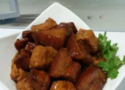 红烧肉炖豆泡